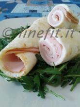 Omelette albumi e tacchino